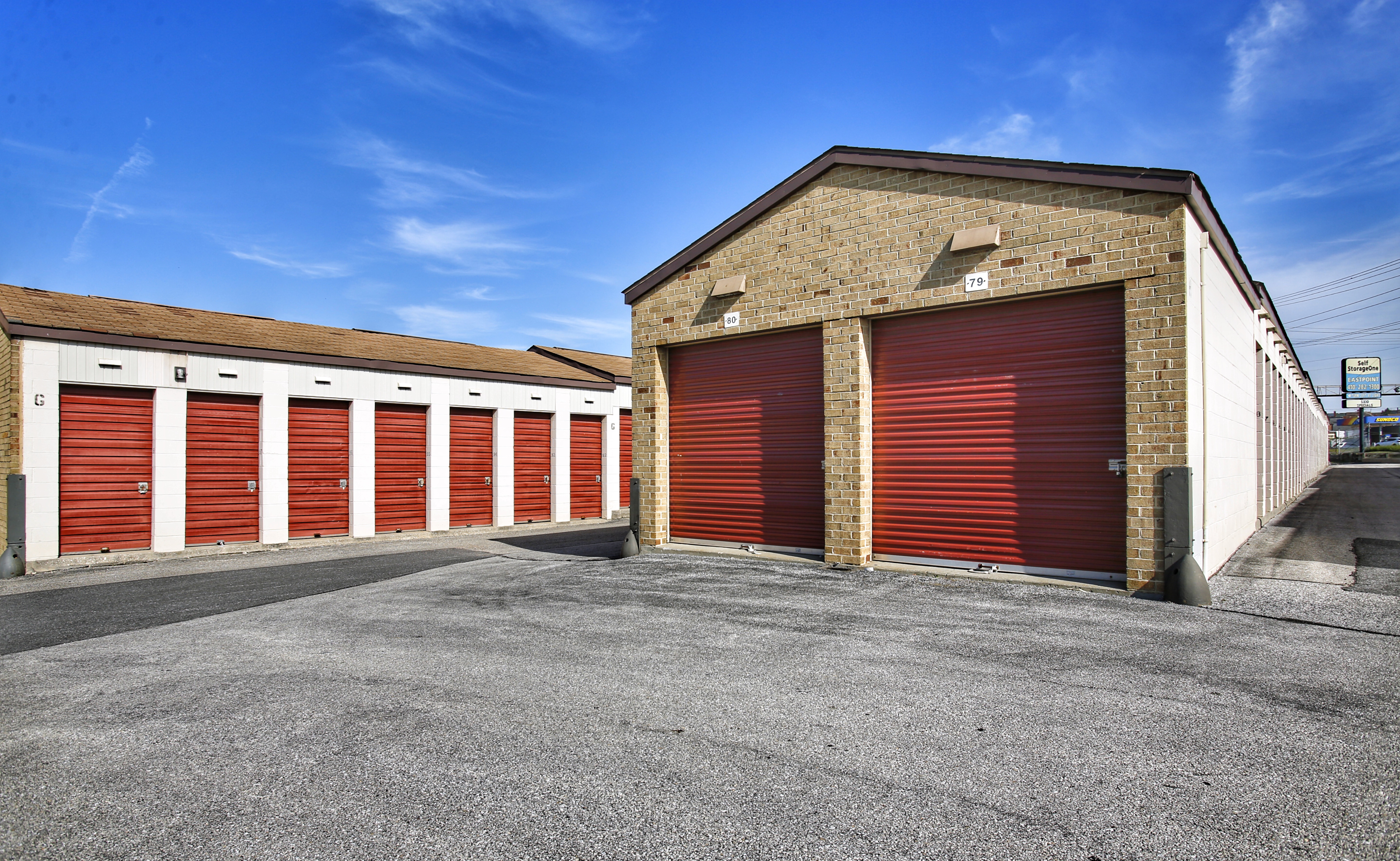 secure drive up self storage units in Dundalk, Maryland - clean, affordable and convenient